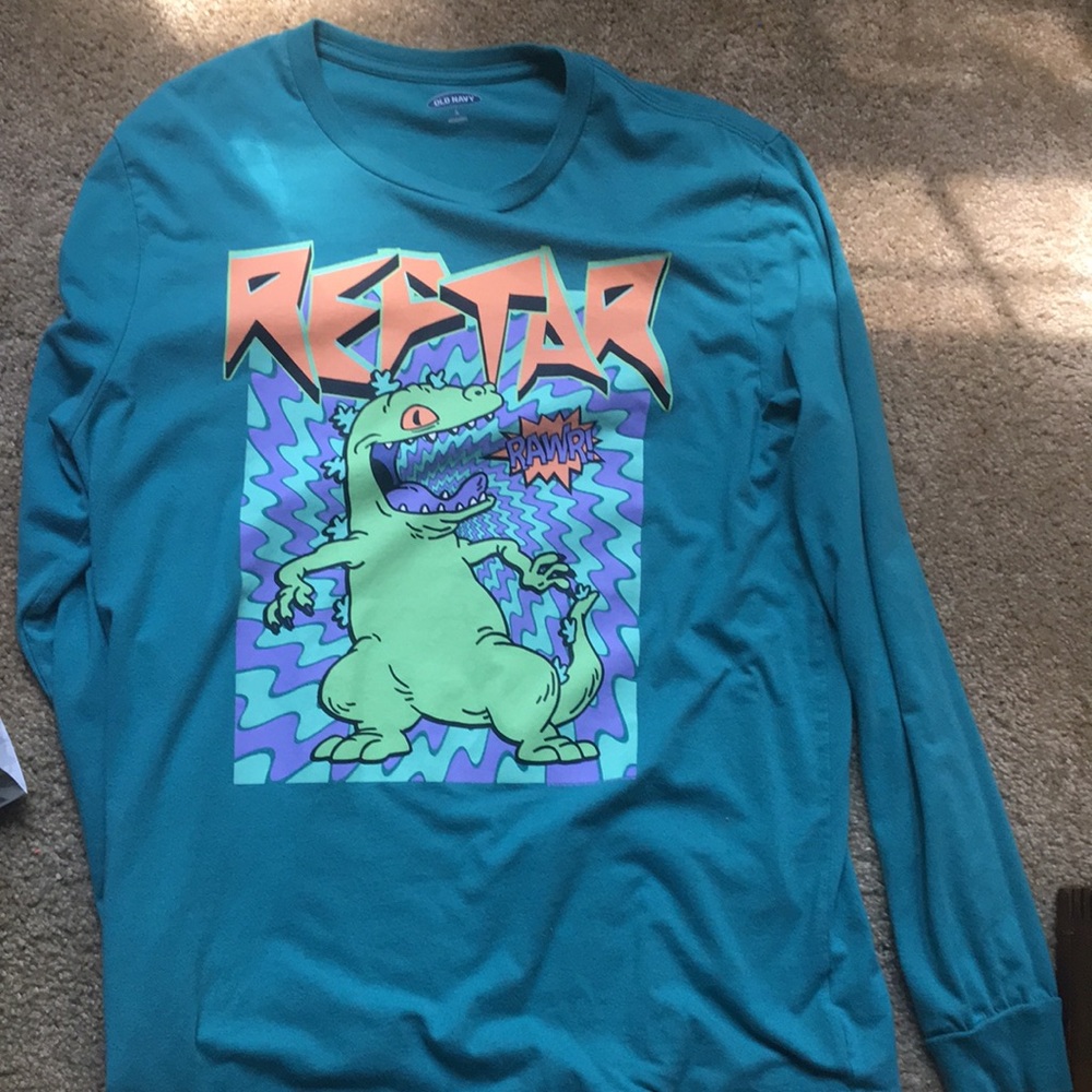 Reptar long sleeve shirt unisex size L old navy